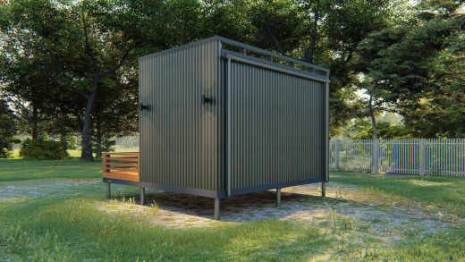 Готовая баня S-12