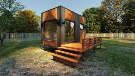 Готовая баня S-12